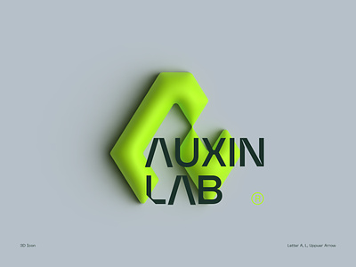 Auxin Lab ® Brand identity design agency arrow logo brand guildelines brand identity branding creative logo design graphic graphic design grow growth help icon letter a letter l logo logotype modern logo symbol