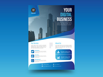 Business Flyer Template business flyer promotion