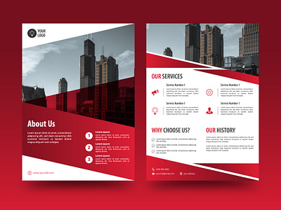 Business Flyer Template graphic design promotion