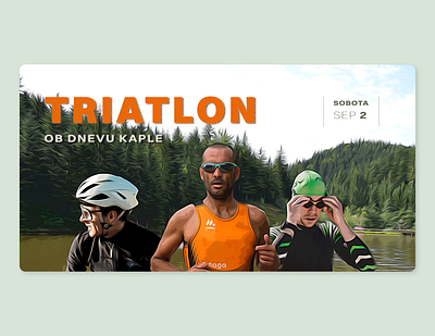Promo Graphic for Triathlon Tournament