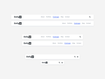 Daily UI Challenge | Header Navigation auto layout daily ui daily ui 53 daily ui challenge daily uiheader navigation design figma figma auto layout header navigation ui ui design