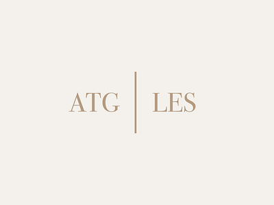 Logo Design for ATG LES atgles eccomerce logodesign logomockup wood