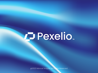 Pexelio Logo Design brand brand design branding graphic design logo logo design