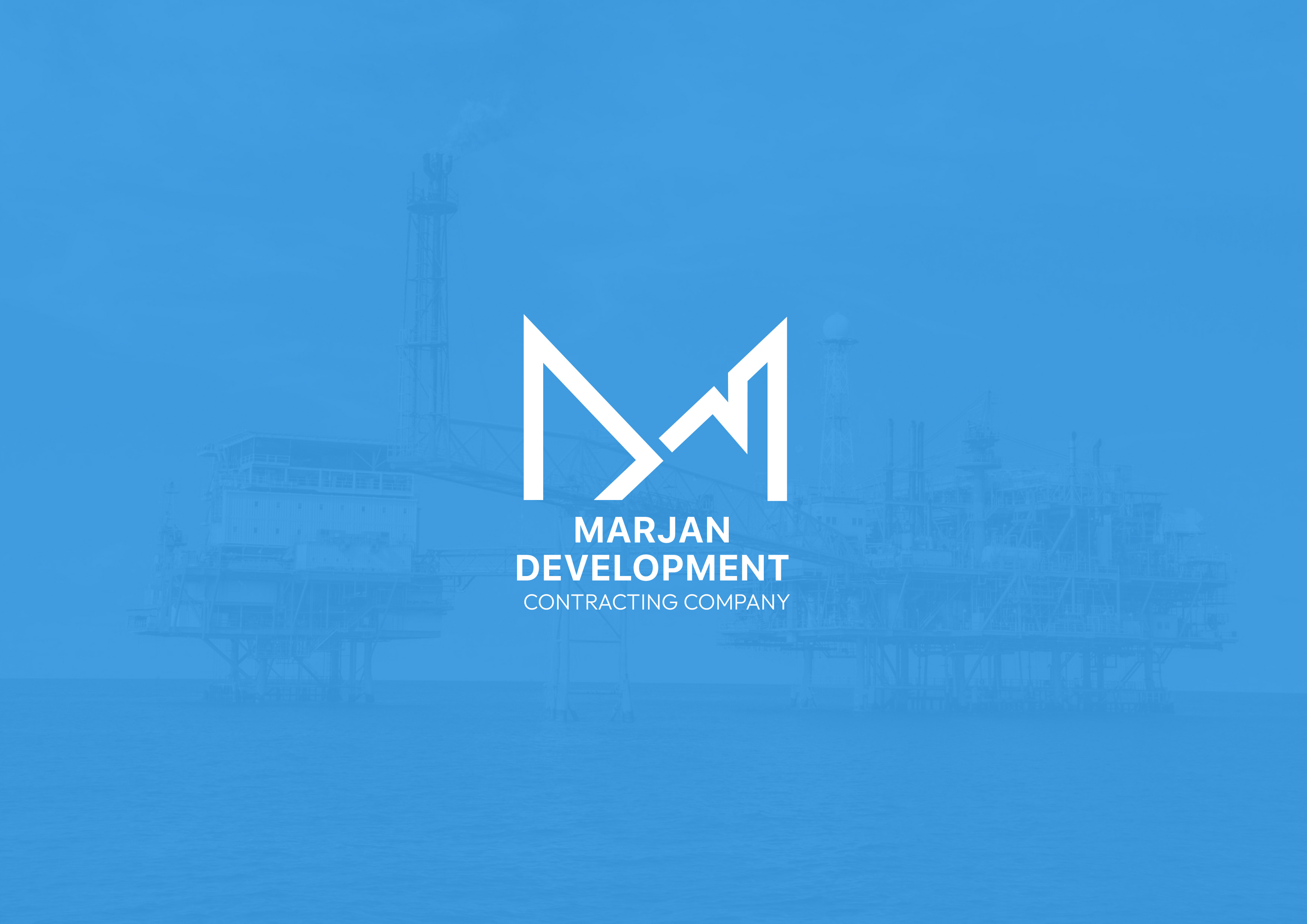 Branding Marjan Development Contracting Company by Joyal Jose on Dribbble