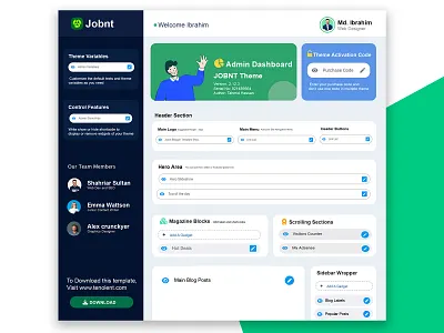 Blogger Blogspot Admin Dashboard Panel admin dashboard admin panel blogger blogger admin dsashboard blogger template dashboard dashboard ui design design google blogger graphic design jobnt jobnt blogger template premium blogger template tenolent tenolent blogger template ui
