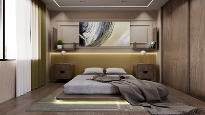 Bedroom design 3d 3dsmax design render