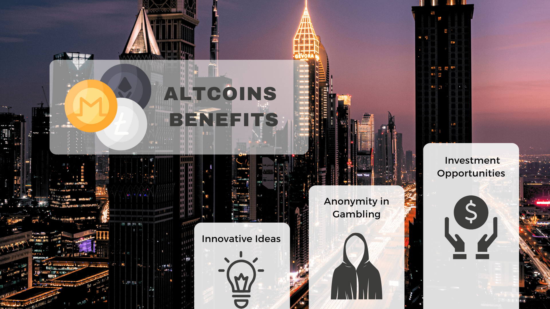 Altcoins' Benefits blockchain crypto cryptocurrency gambling