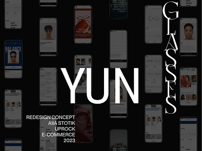 YUN Website Redesign | E-commerce branding design e commerce figma online store typography ui ux webdesign