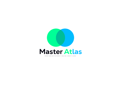 A Sleek Minimalist Logo Design Based on Master Card Altas | New atlas branding card cool creative design graphic design logo master minimal modern new professional sleek transparency trendy unique vector