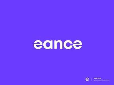 eance word mark logo design crm develop finance grow logo logo design modern softwere wordmark