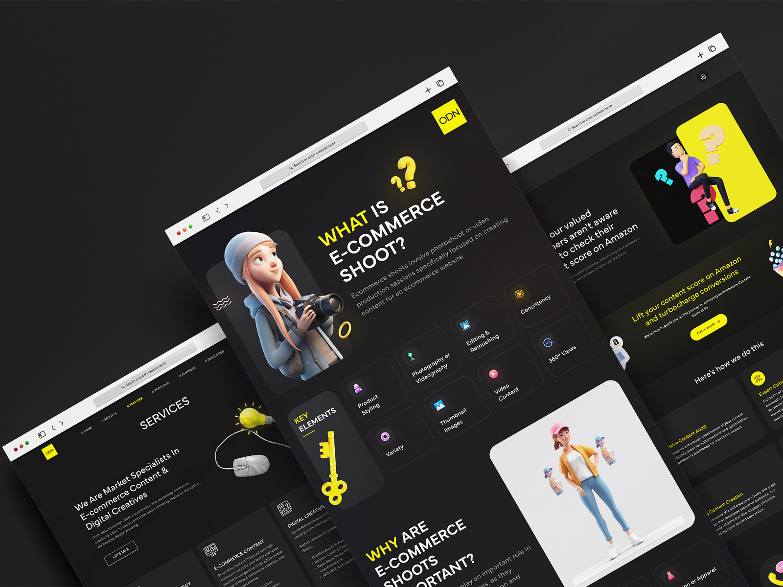 UI design - Dark theme by Nawaz Azam on Dribbble