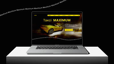 Web design for a cab app design figma landing page ui uiux web design