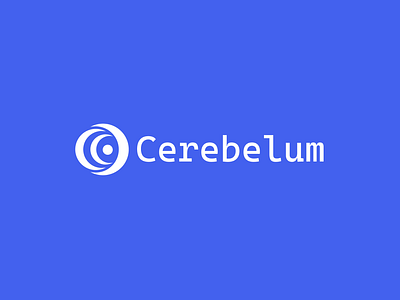 Cerebelum - Logo Design Concept blue brand brand design branding cerebellum circle computer design future graphic design illustration logo logo concept logo design minimalist modern network technology vector wave