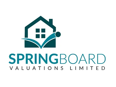 Springboard Valuations branding emblem graphic design logo logomark