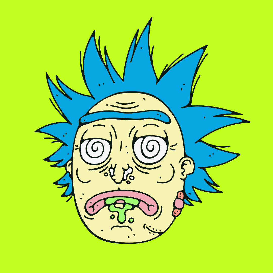 Rick Sancho adult swim cartoon doodle illustration rick rick ando morty rick sánchez