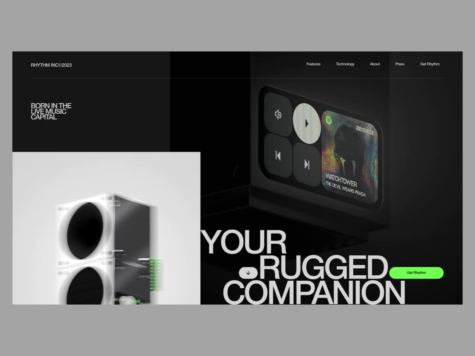 Example of Rhythm Inc
