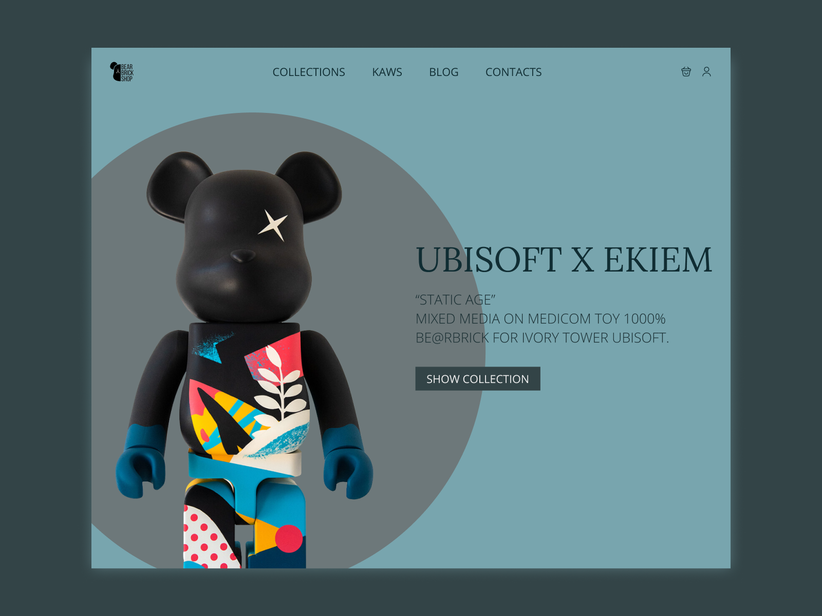 Design concept Bear Brick by Alina Karimova on Dribbble