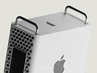 Mac Pro 3D apple apple watch appstore brand ios mac mac mini mac pro macbook metal
