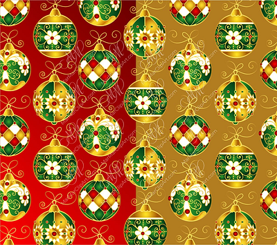 Set of red and gold Christmas seamless patterns christmas balls christmas cards christmas decoration christmas design christmas paper christmas pattern christmas seamless christmas wrapping graphic design illustration instant download labels design packaging design seamless pattern vector clipart vector illustrations vector pattern vector seamless wrapping paper wrapping seamless