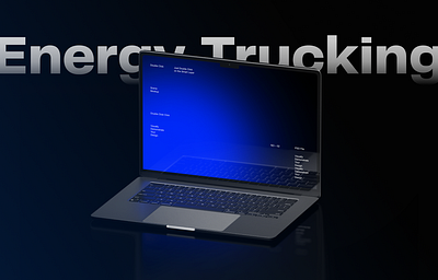 Energy Trucking Company | Web Design | Trucking Company figma mobile design uxui uxui design web design