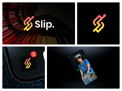Slip branding connect design graphic design illustration illustrator logo typography ui ux vector
