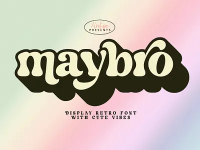 Maybro - Vintage Retro Serif Font boho font extra glyphs font font with glyphs fonts groovy font handwriting lettering modern font old font oldish retro font retro typography script serif font typeface typography vintage font vintage typography wedding font
