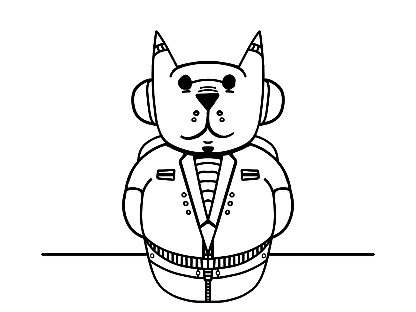 Dog by matt pua on dribbble