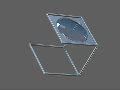 Magnifier 3d 3d icon 3d illustration c4d cinema4d design illustration octane redshift