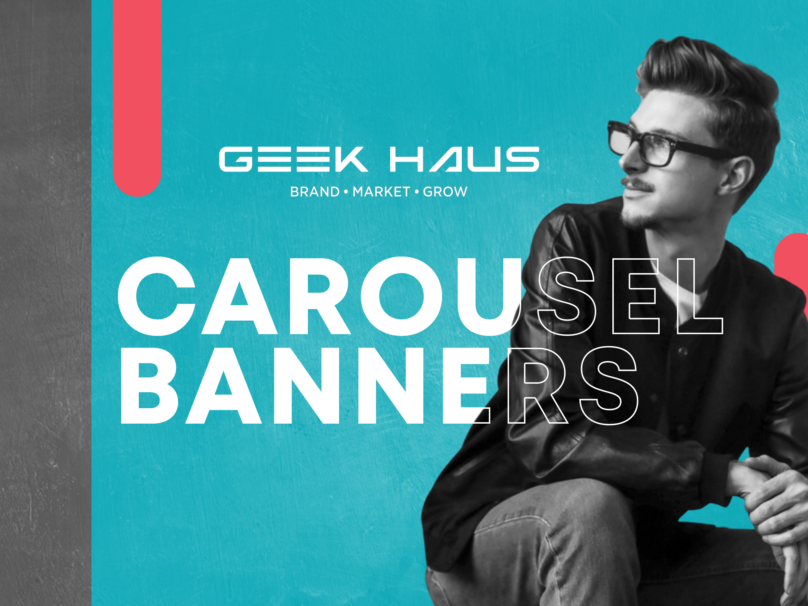 Geek Haus Carousel Banners carousel graphic design
