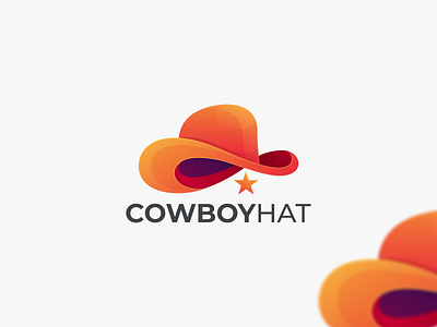 COWBOY HAT branding cowboy hat cowboy hat coloring cowboy hat icon cowboy hat logo design graphic design icon illustration logo