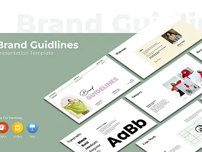 Brand Guideline Template template