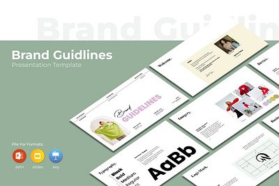 Brand Guideline Template template