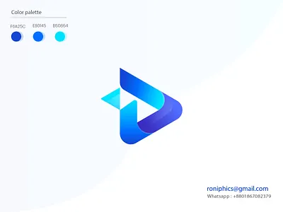 Play icon 2023 a b c d e f g h i j k l abstract logo branding colorful logo gradient graphic design icon logo media logo modern logo motion motion graphics motion logo play icon