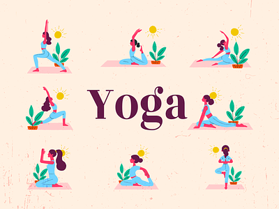Yoga project illustrations artofbalance icon illustration illustrationinspiration mindfulmovement yoga yogaart yogaillustration