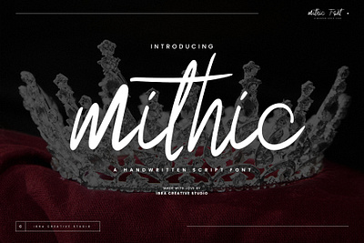 Mitchic – A Handwritten Script Font flyers