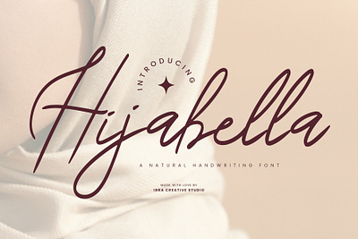 Hijabella – A Natural Handwriting Font organic