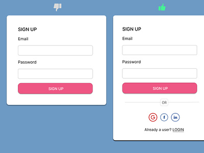 Tricky or Friendly Signup design register signup signupnow signuptoday ui uidesign uiux userinterface ux uxdesign webdesign