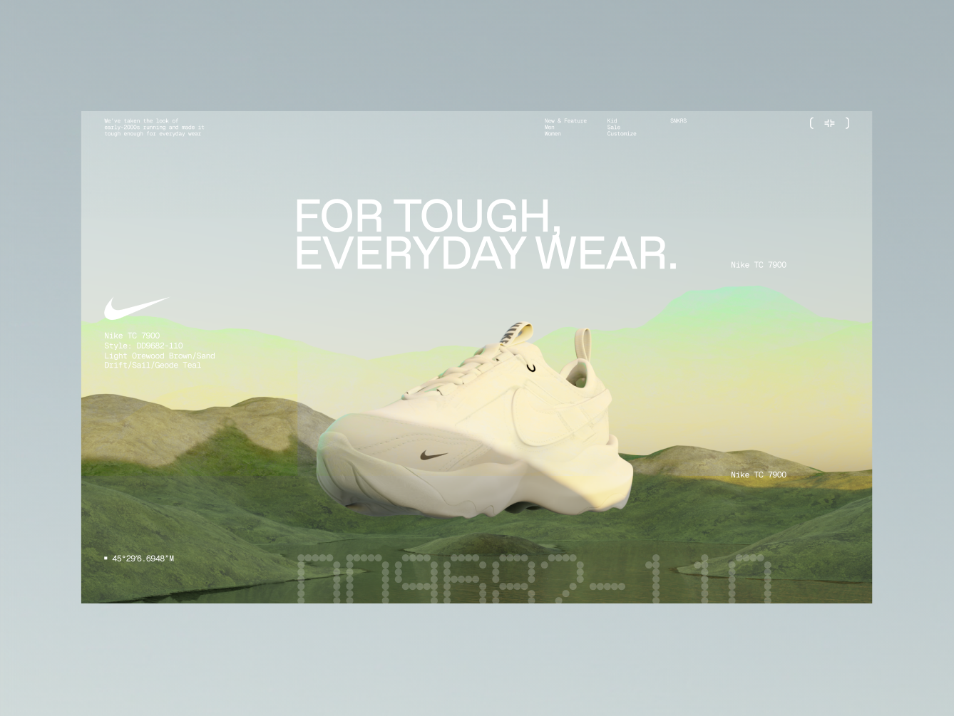 Concept website - Exploring with layout and 3D by Quang Nguyen on Dribbble