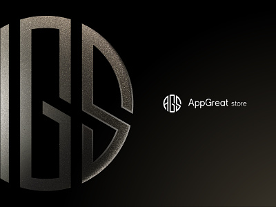 AppGreat store ags app apple brand branding circle design font great identity illustration imac iphone letter logo logotype mac monogram shop store