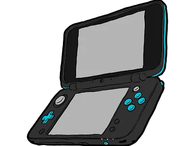NEW Nintendo 2ds xl - 2017 clip studio console draw drawing game boy gameboy handdraw illustration konsol new nintendo 2ds new nintendo ds nintendo nintendo ds reto retro game retro gaming retrogaming