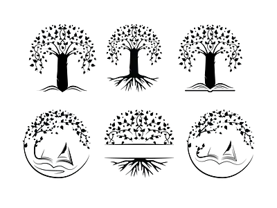 Tree logo design ideas branding bundle graphic graphic design logo translating company logo tree logo visual identity