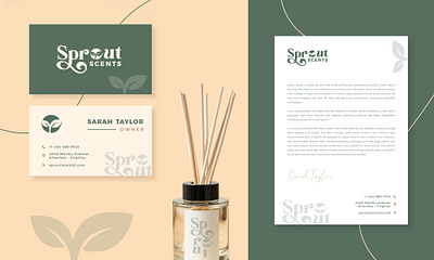 Creative Branding Design for an Organic Scent Company!