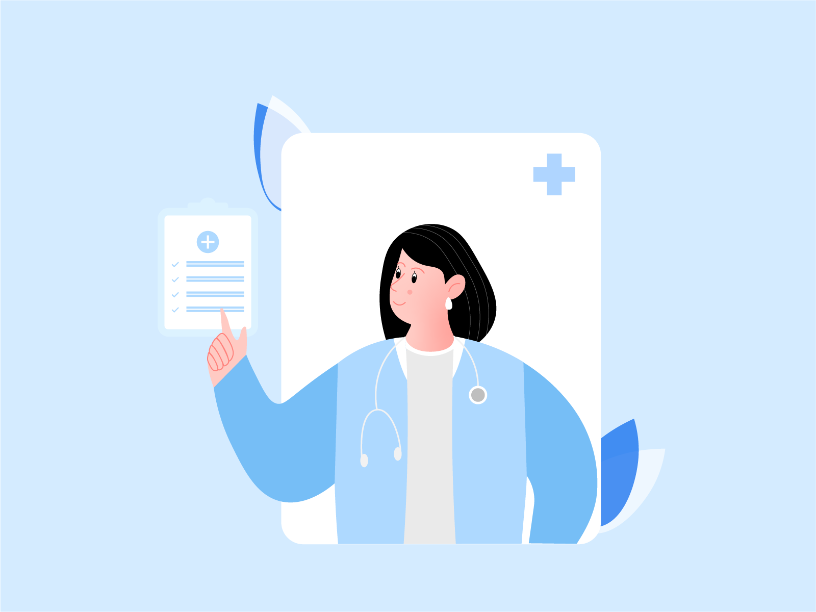 2d Illustration, Medical Report by Octet Design Studio on Dribbble