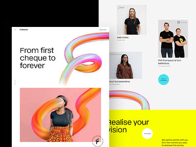 Folklore app bold branding clean colours design illustration investment ios minimalist ui ux web design