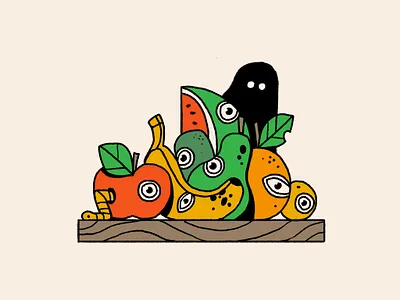 fruts character design flat icon illustration illustrator logo ui vector waldek