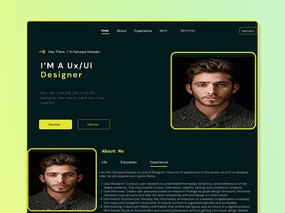 Port folio website template landing page landing page design md faruque hossain my portolio port folio hero sec port folio web template latest port folio website design portfolio design portfolio hero section portfolio latest design portfolio viral design portfolio web design trending design ui ui design ux ui ux ui design hero section web template website design website portfolio