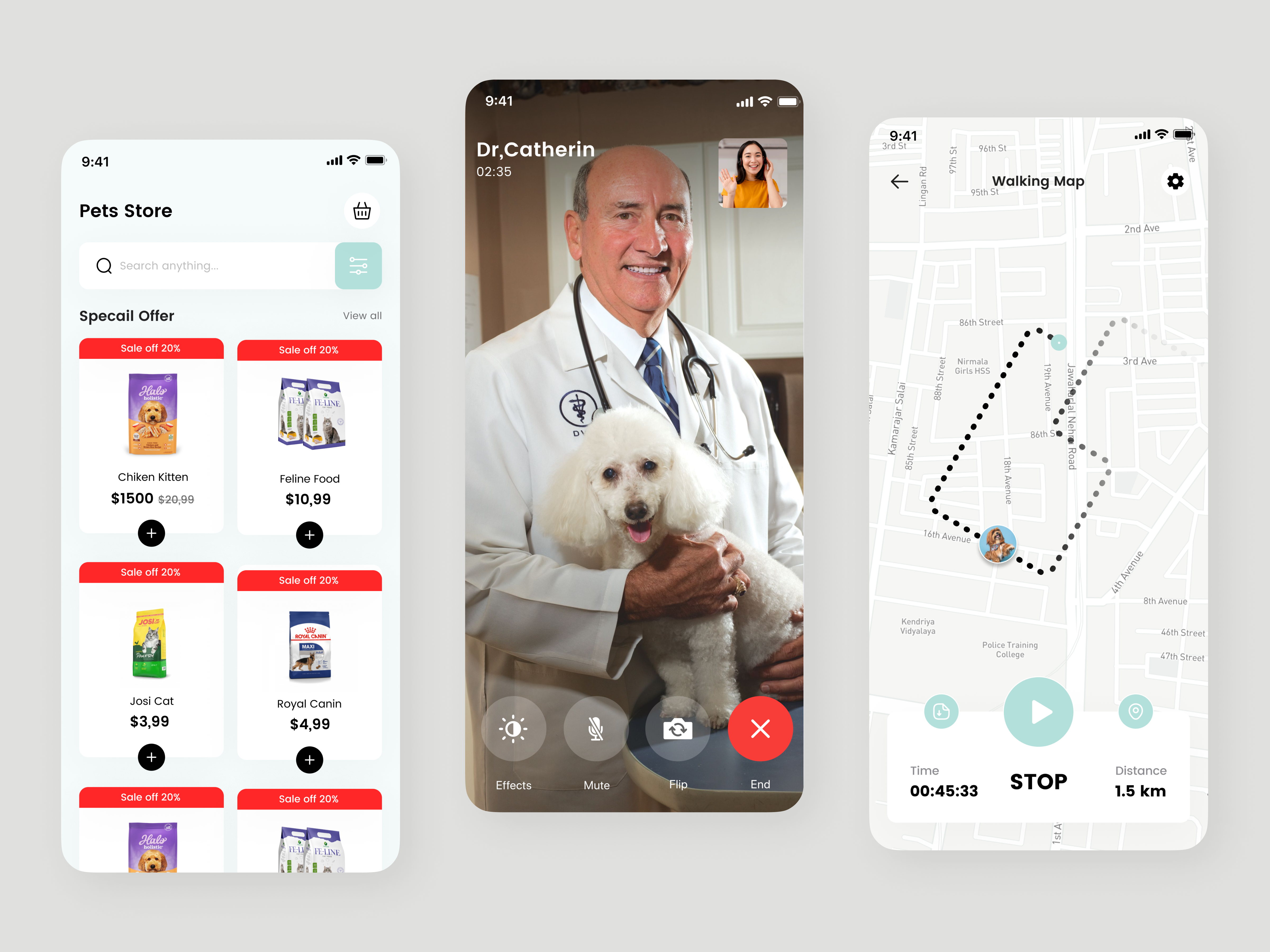 Example of Mobile App UI With Wireframe & Prototype