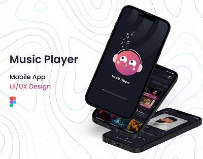 Music Player App Design app design mobile app music player ui ui design ui ux design ux design