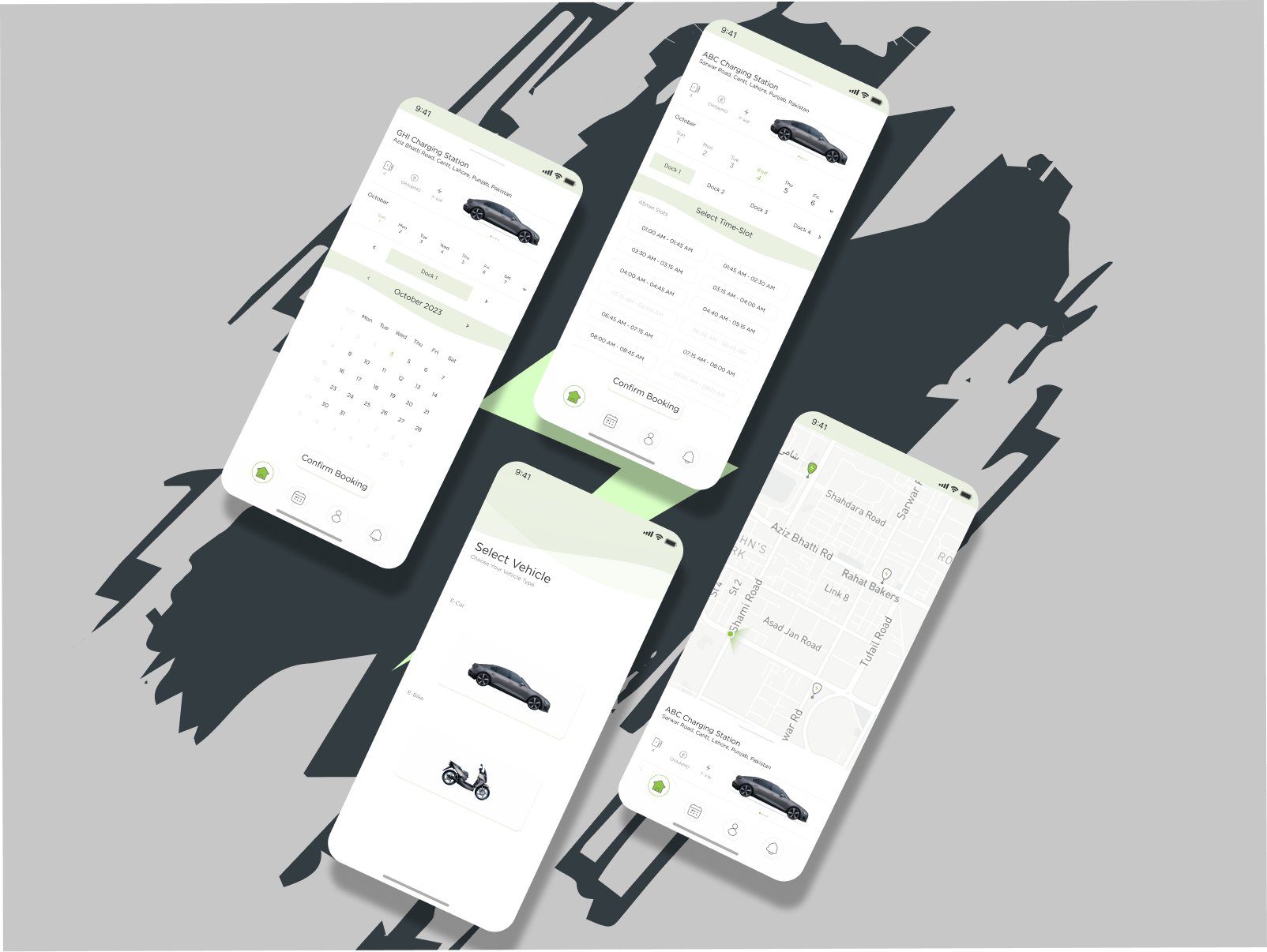 EV Dock Station animation app design charging design ev graphic design ilsa ilsainteractive interactive logo mobile app ui ux