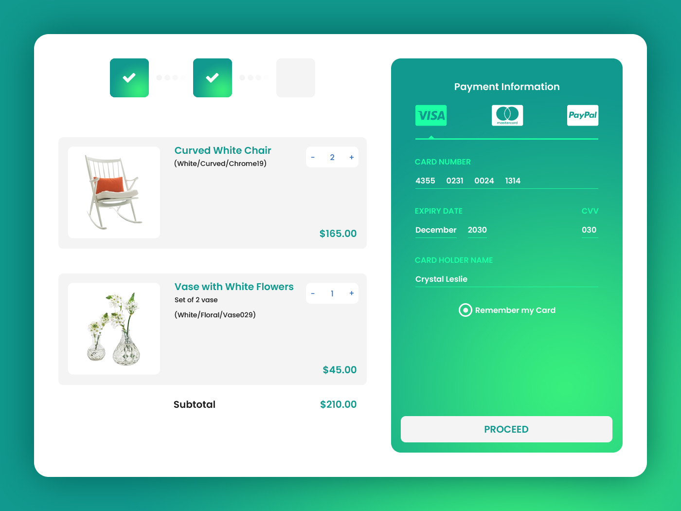 ECommerce Checkout Page Design By WebDesk Solution On Dribbble